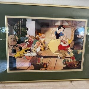 Disney Snow White Lithograph